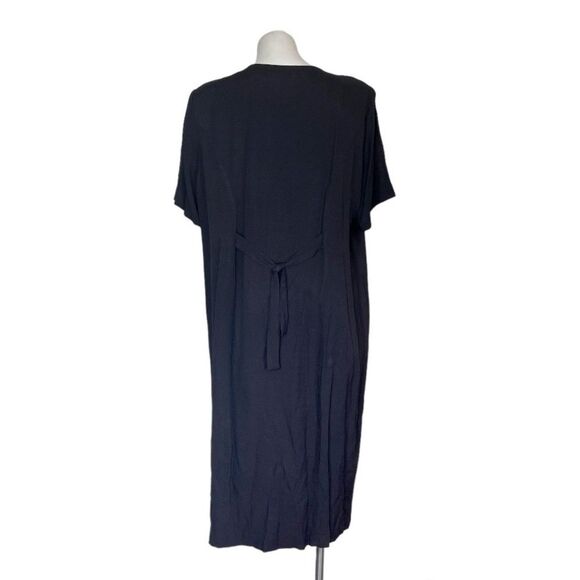 SL FASHIONS Vintage Black Dress Gold Embellished Plus Size 22W VINTAGE - Picture 2 of 10